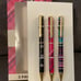 Lug Pens 3-Pack - Scribble - Berry Plaid (Rare/Exclusive Lug Mystery Box set)