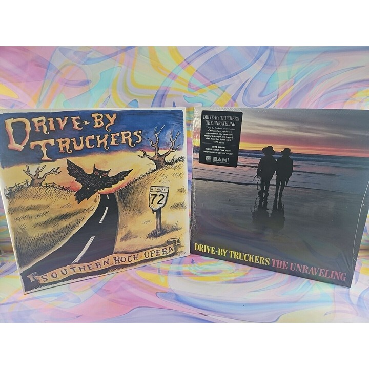 Lot of 2 Drive-By Truckers Records: Southern Rock Opera, The Unraveling