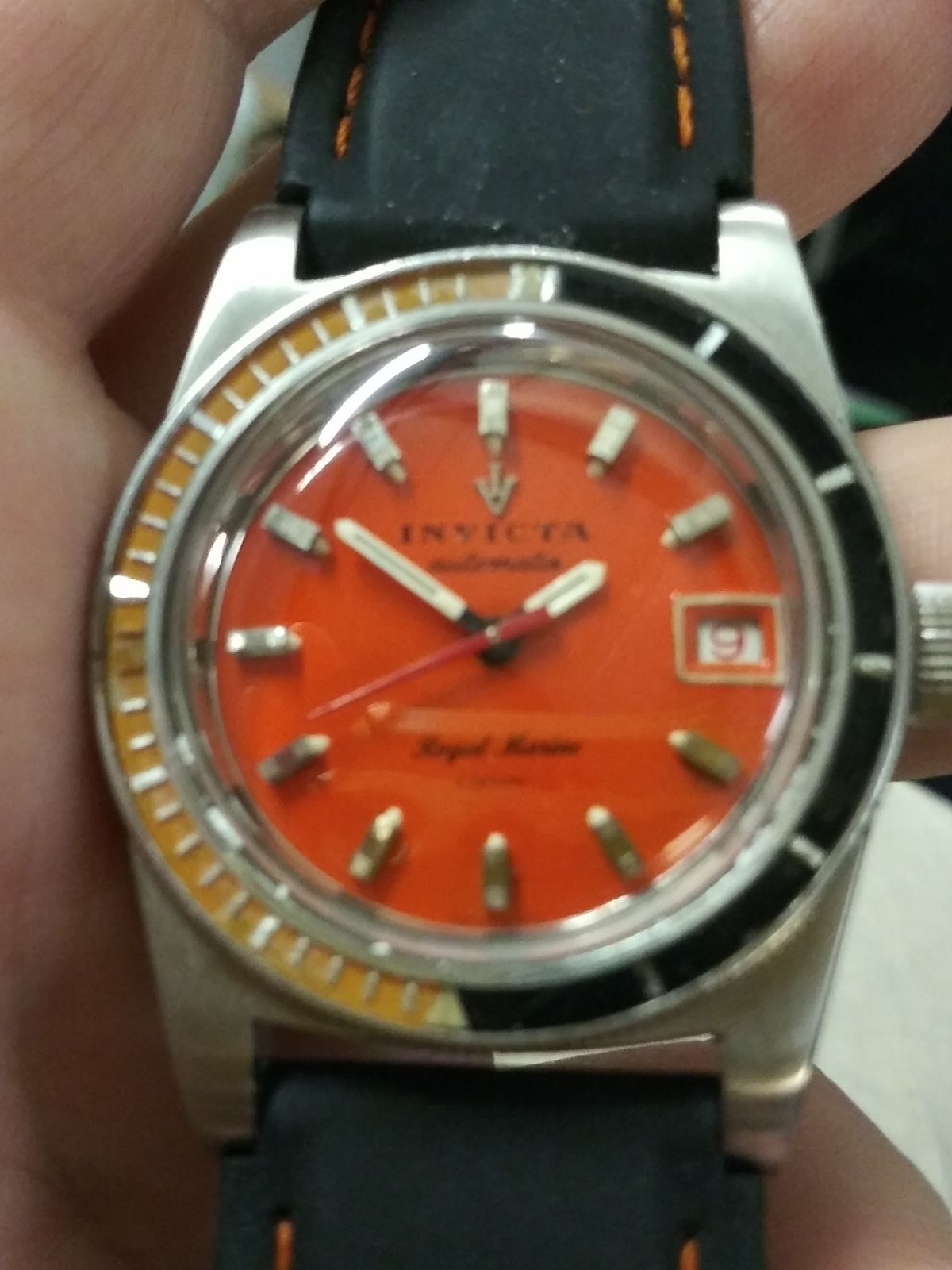 Vintage Auto Diver's Watch Circa 1960's