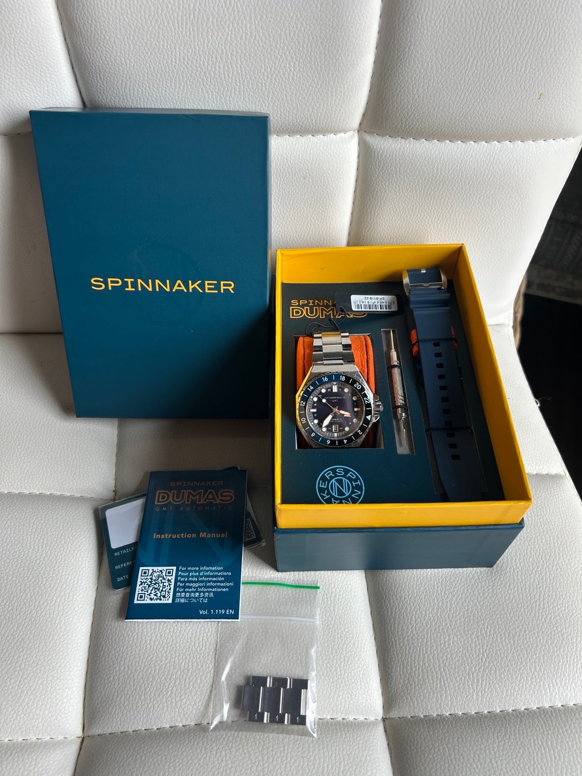 Spinnaker “BATMAN” Watch