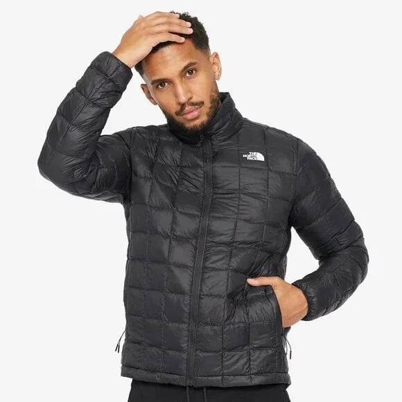The North Face Men's Black Thermoball Eco Padded Thermal Puffer Jacket Size S