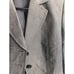 Tahari Arthur S Levine Skirt Suit Set Size 4 Bluish Linen Blend Womens