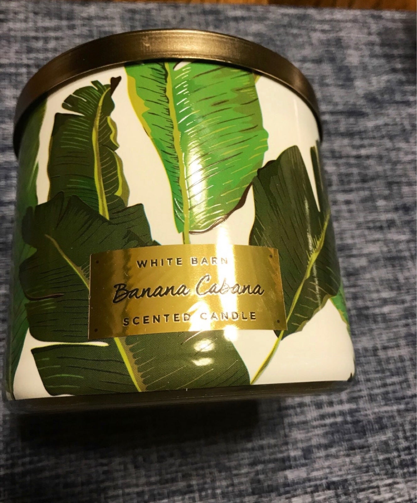 Bath & Body Works banana cabana candle