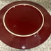 Retired Fiestaware Cinnabar Trio of Hearts Tab Handle Tray