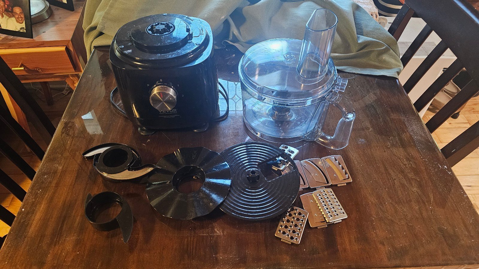 Vevor Food Processor with changeable blades