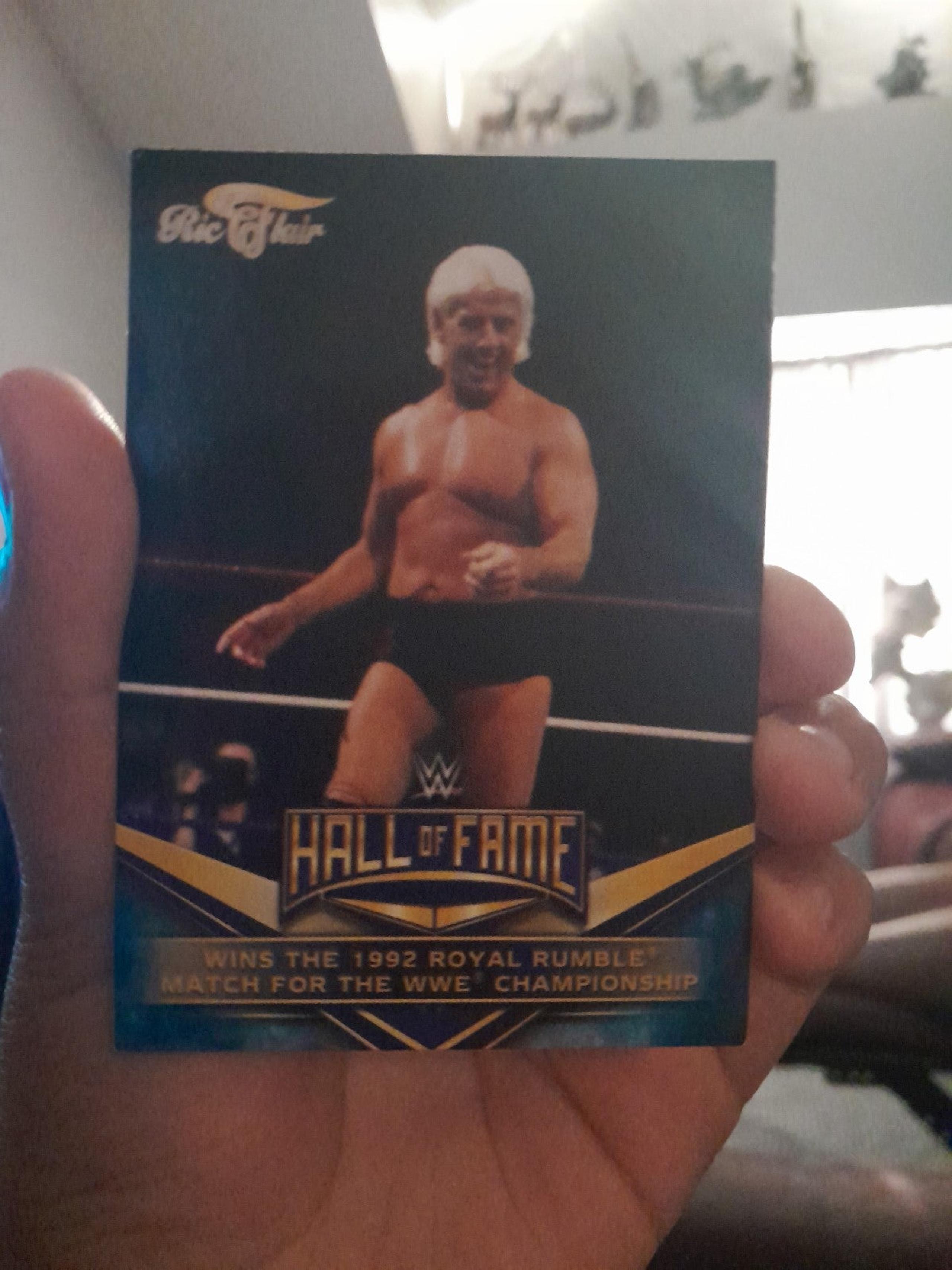2017 ric flair royal rumble macth card hall of fame 21 of 40