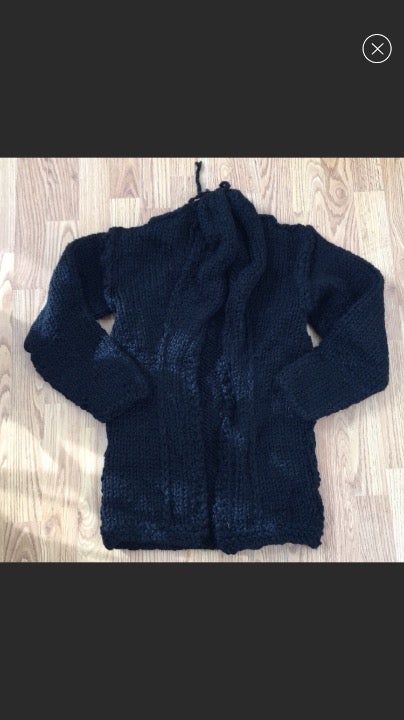 Handmade knit sweater