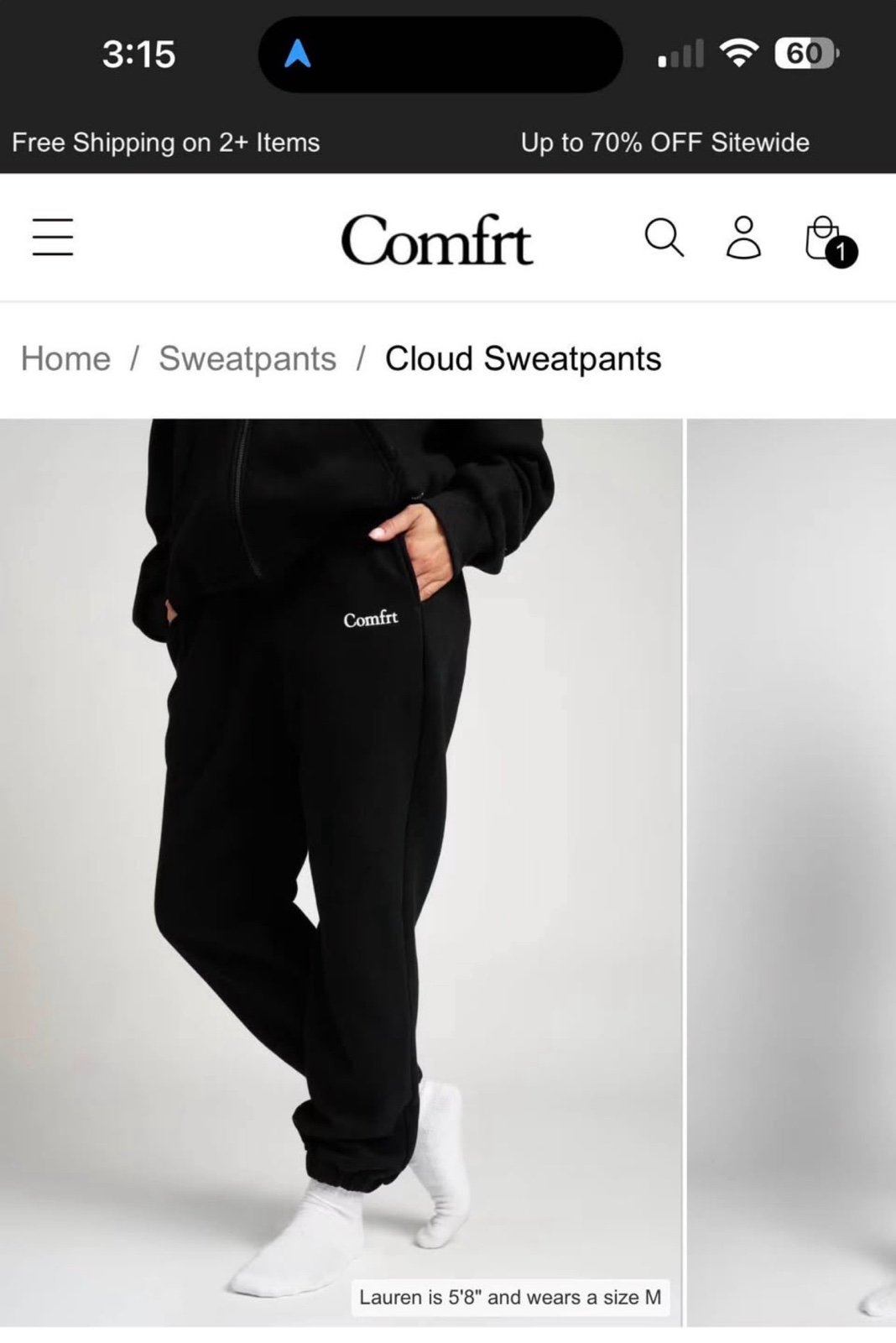 Comfrt cloud Sweatpants