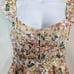 En Saison Presley Embroidered Eyelet Tiered Midi Dress Large