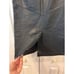 Vintage Evan Davies Black Genuine Leather Pencil Skirt Size 6