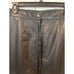 Vintage Evan Davies Black Genuine Leather Pencil Skirt Size 6