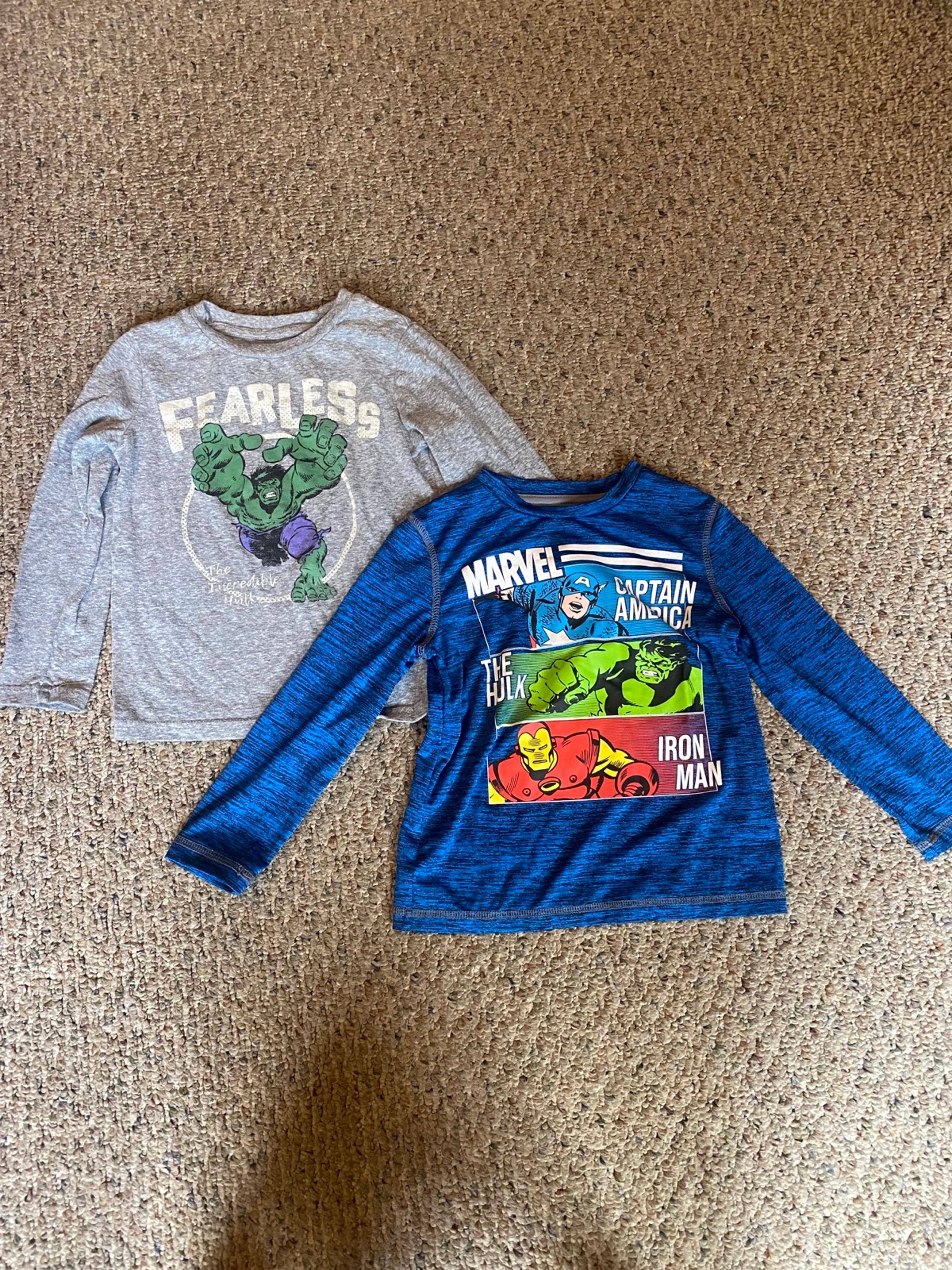 4T Marvel Shirts