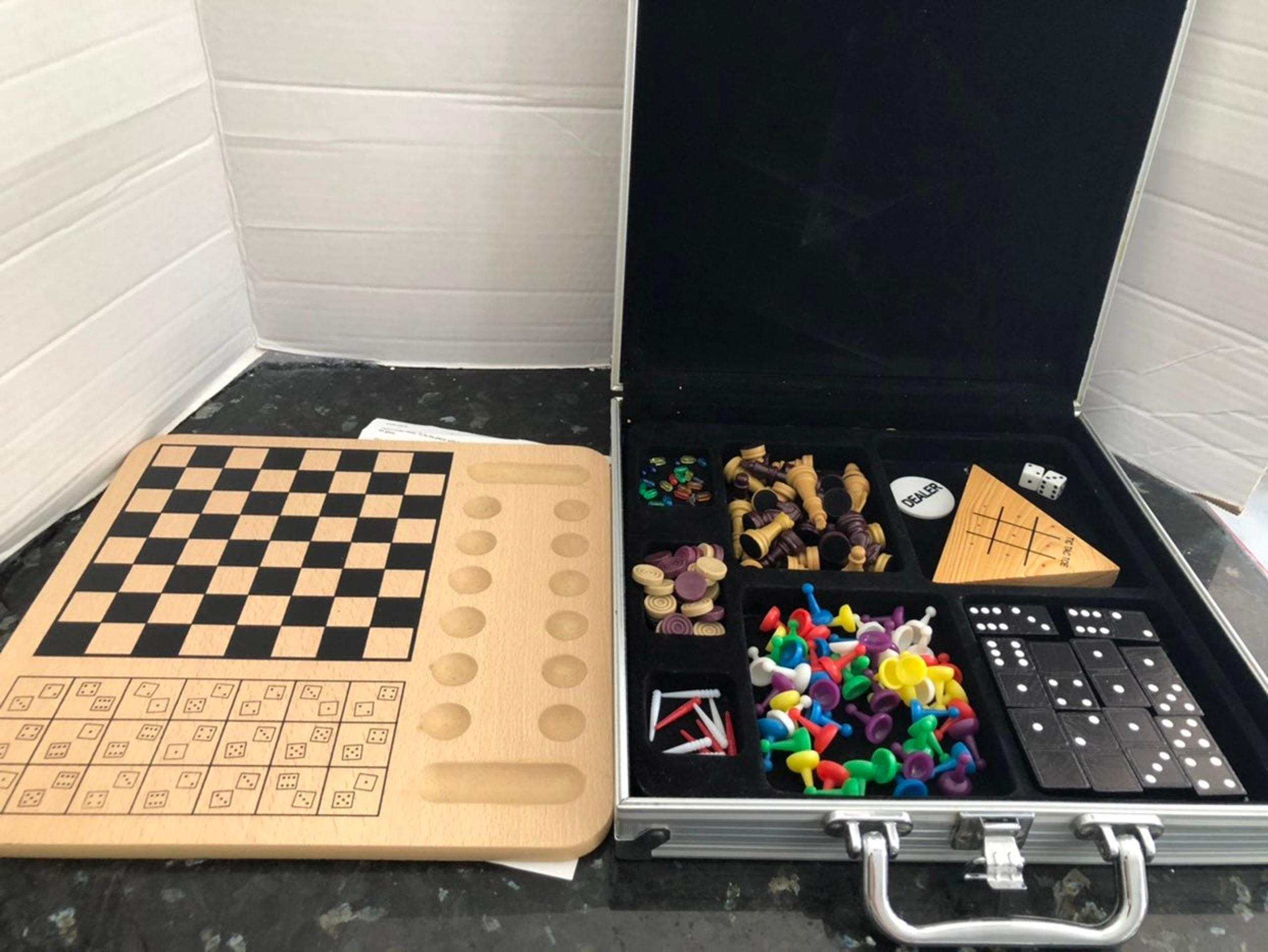 Cardinal wood multi game set