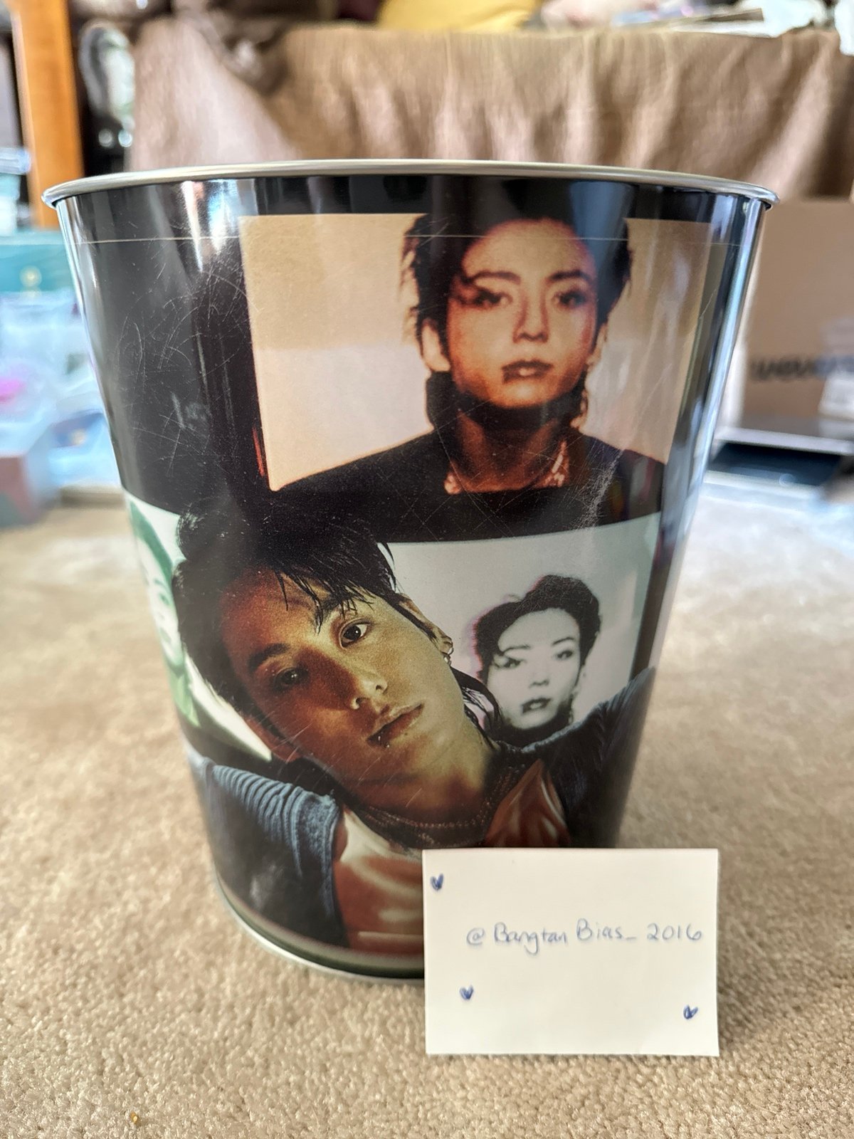 BTS Jungkook I Am Still Popcorn Bowl Bucket