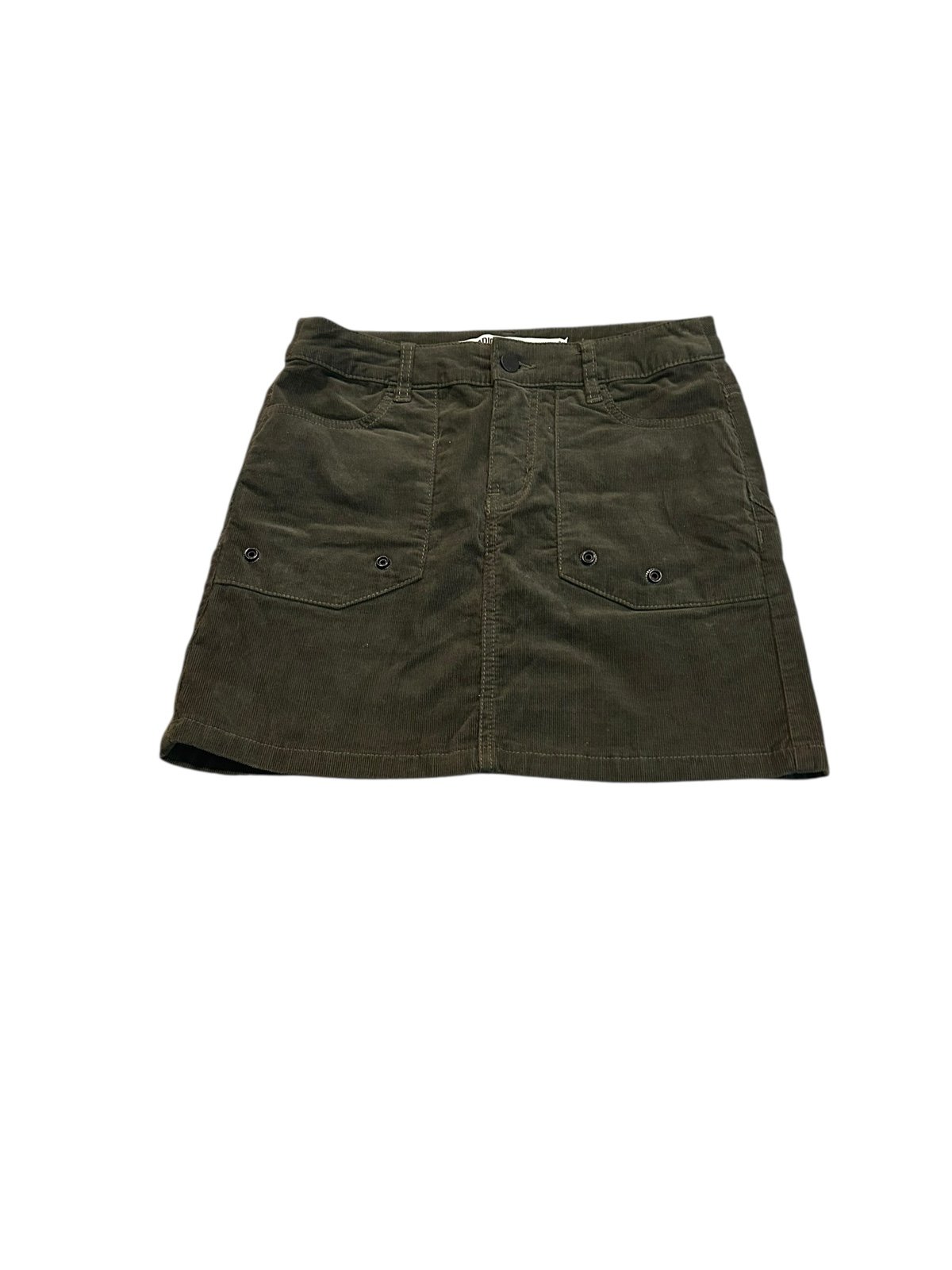 ZADIG & Voltaire jevron velour corduroy mini skirt