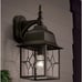 Harbor Breeze Litshire 1-Light 15.62-in Oil-Rubbed Bronze Outdoor Wall Light