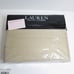 New Lauren Ralph Lauren Spencer Matelasse King Sham 20 x36 ~ Classic Tan 135