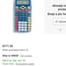 Texas Instruments TI15TK 11 Digit Scientific Calculator Blue