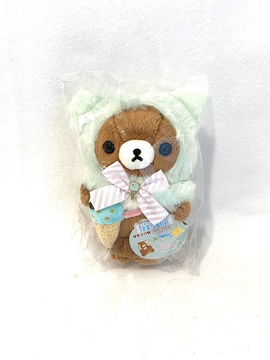 Chairoikoguma Ice Cream Hoodie Mint
