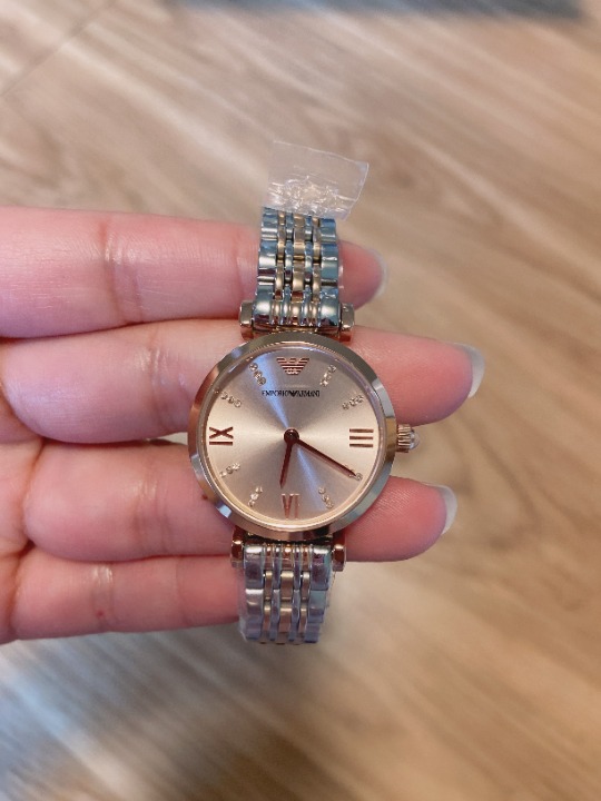 Emporio Armani Rose Gold Silver AR11223