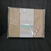 NIP Room & Retreat Full Size 100% Cotton Sateen Sheet Set 400TC Khaki Solid