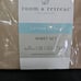 NIP Room & Retreat Full Size 100% Cotton Sateen Sheet Set 400TC Khaki Solid