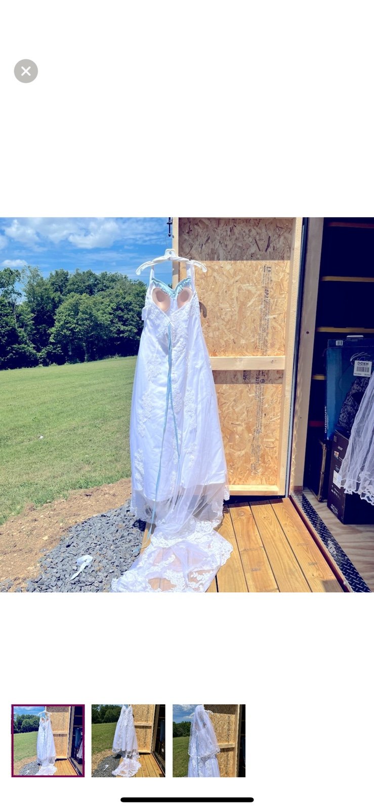 wedding dress size 10