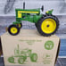 Vtg 1990 Ertl 1/16 scale John Deere 720 row-crop 2 cylinder expo green diecast