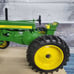Vtg 1990 Ertl 1/16 scale John Deere 720 row-crop 2 cylinder expo green diecast