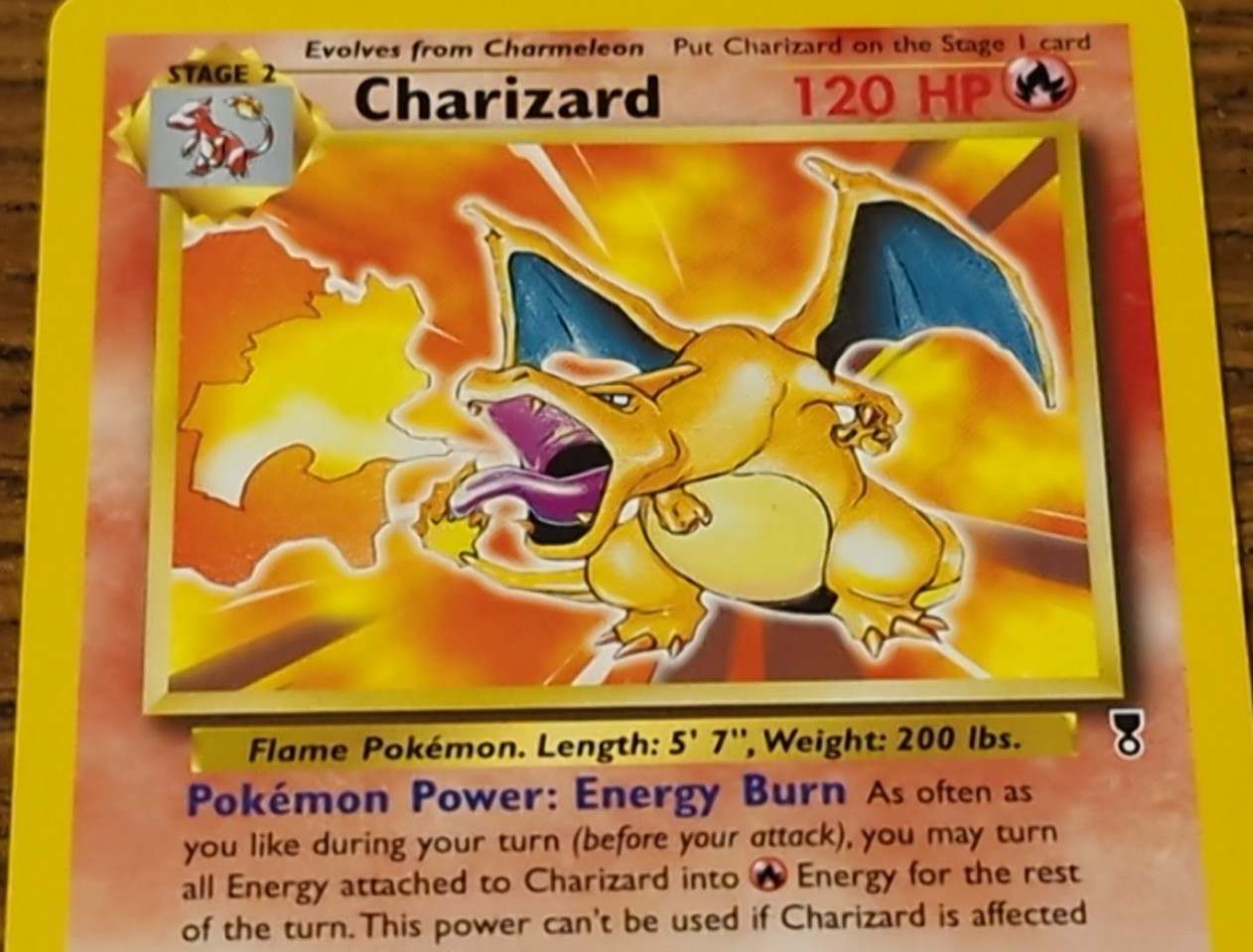 Charizard deck exclusive (Legendary Collection rare 3/110)