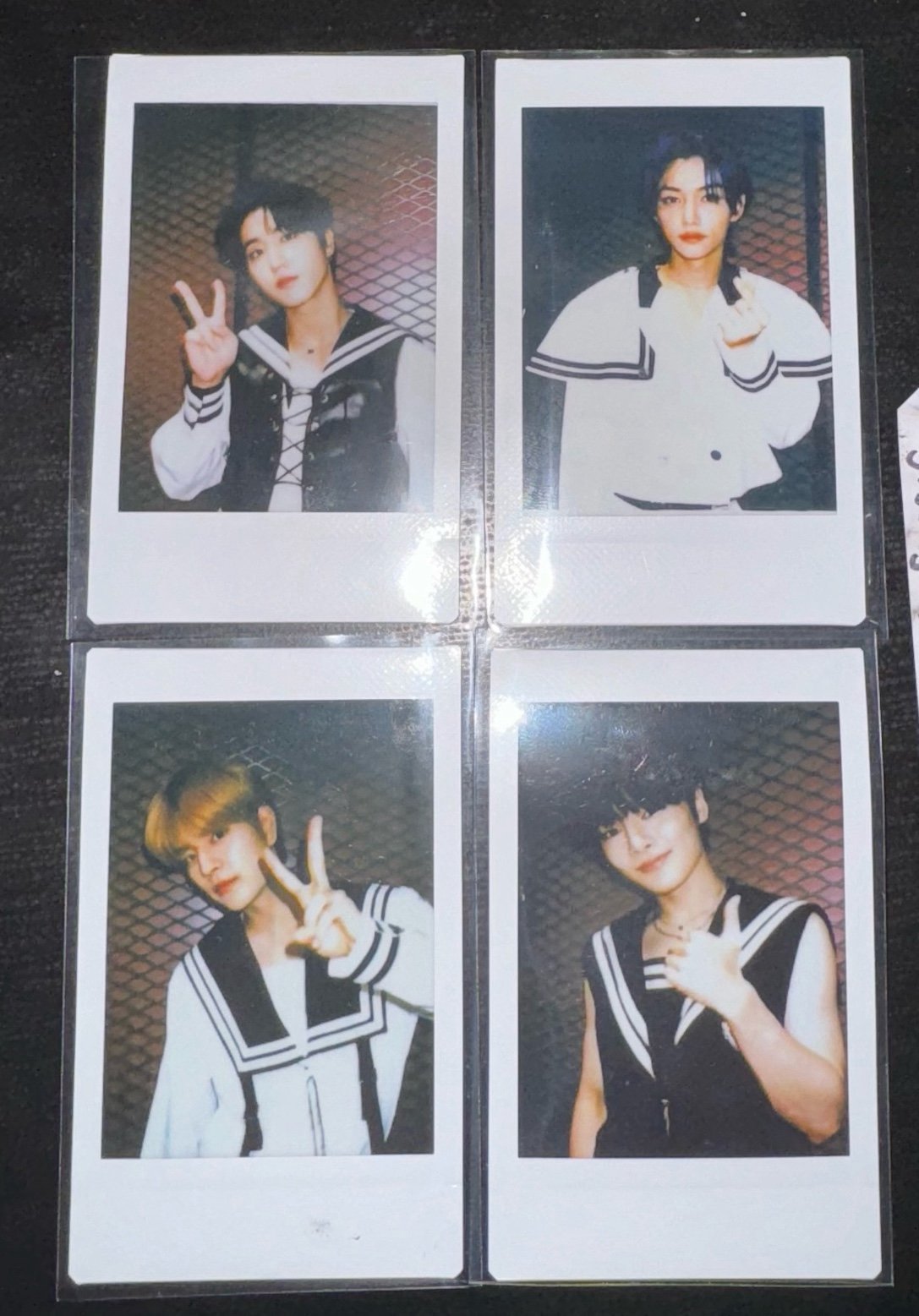 stray kids kmstation Polaroid set