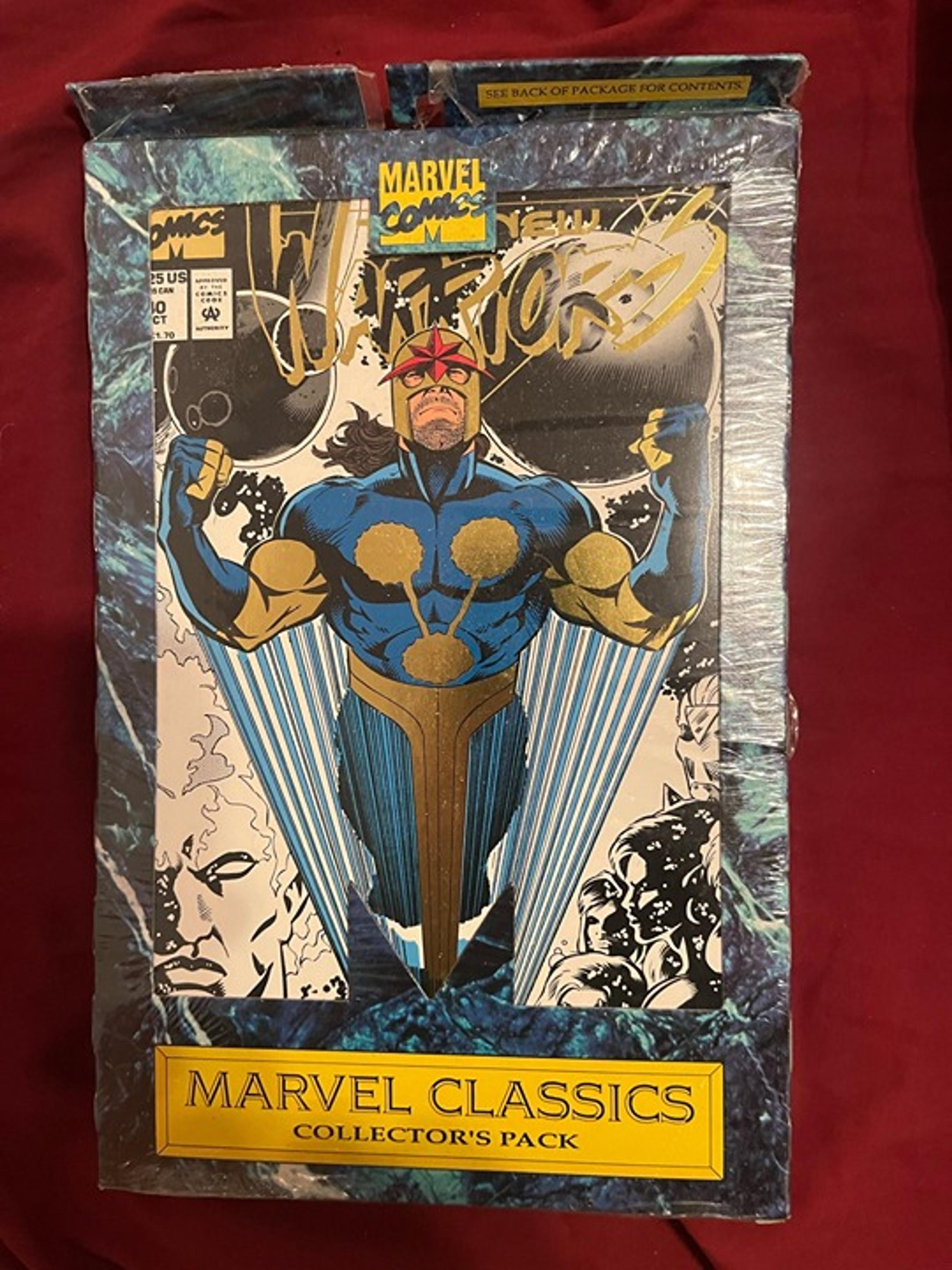 Marvel New Warriors Collector's Pack 4 Issues #40.41.42 & Nova #1  unopened