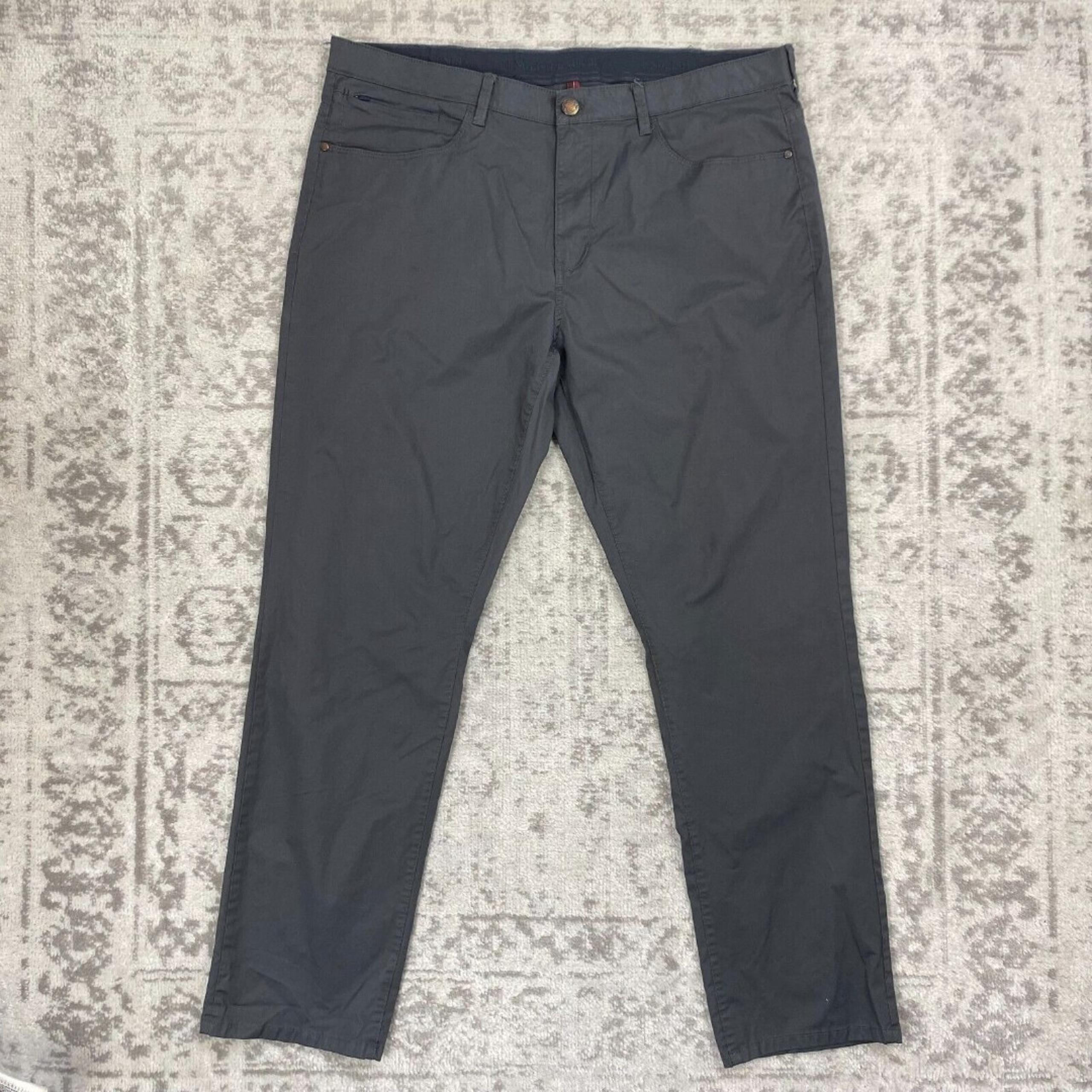 English Laundry Pants Straight Leg Stretch 5 Pocket Chino Pants Mens Size 40x32