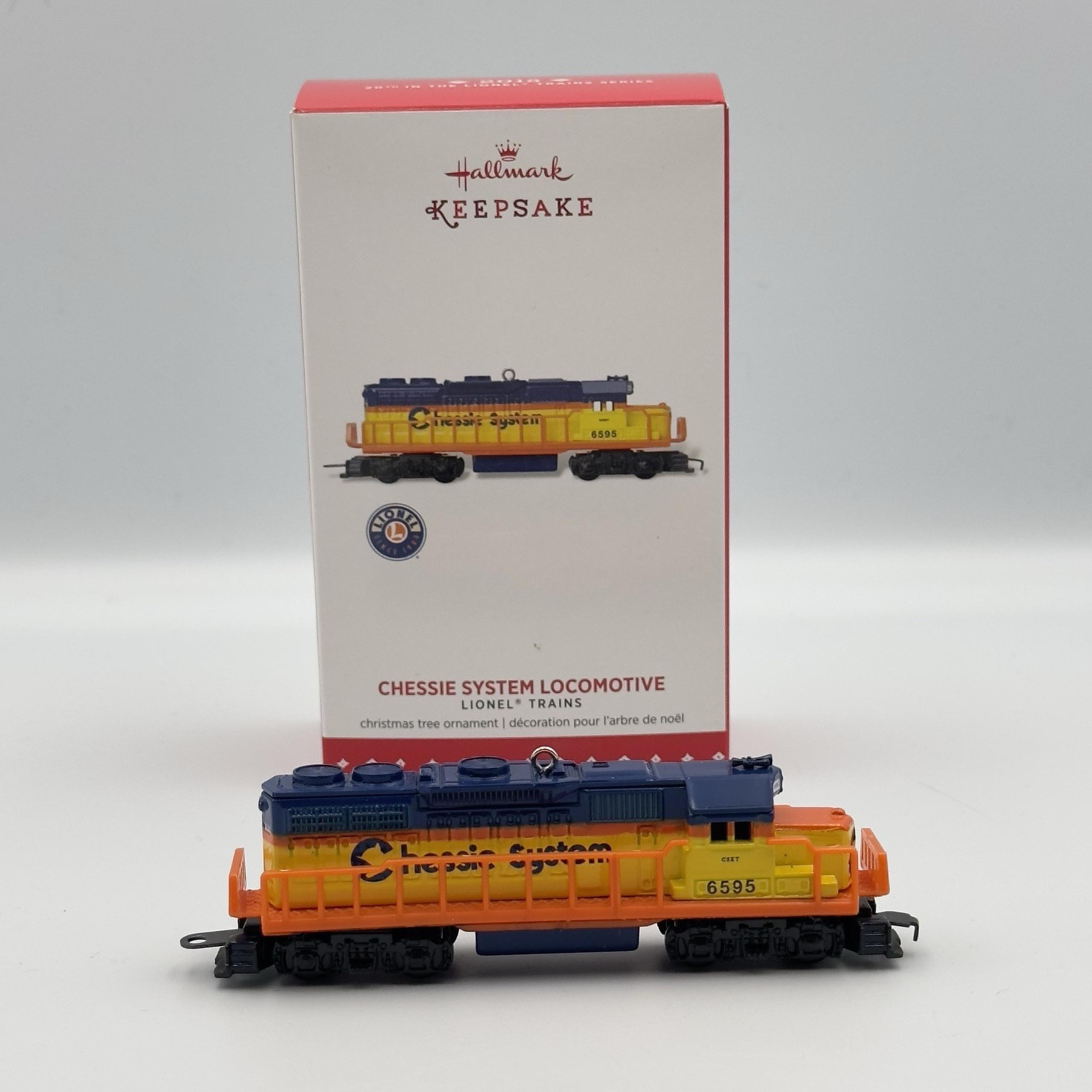 Hallmark Keepsake Ornament Lionel Chessie System Locomotive Train 2015 QX9047