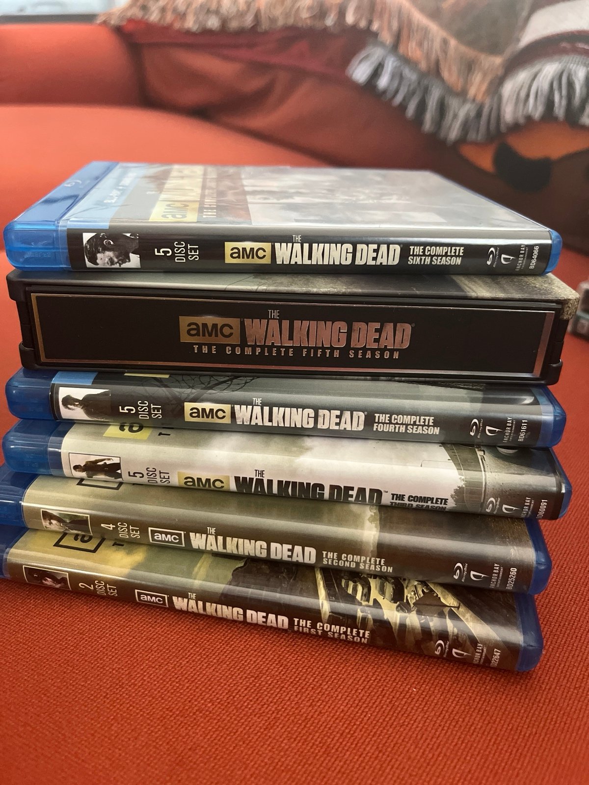 Lot TWD Seasons 1-6