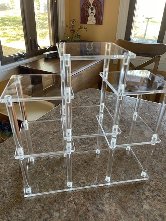 Acrylic Display Stand for Funko POP Figures, Display Stand Risers