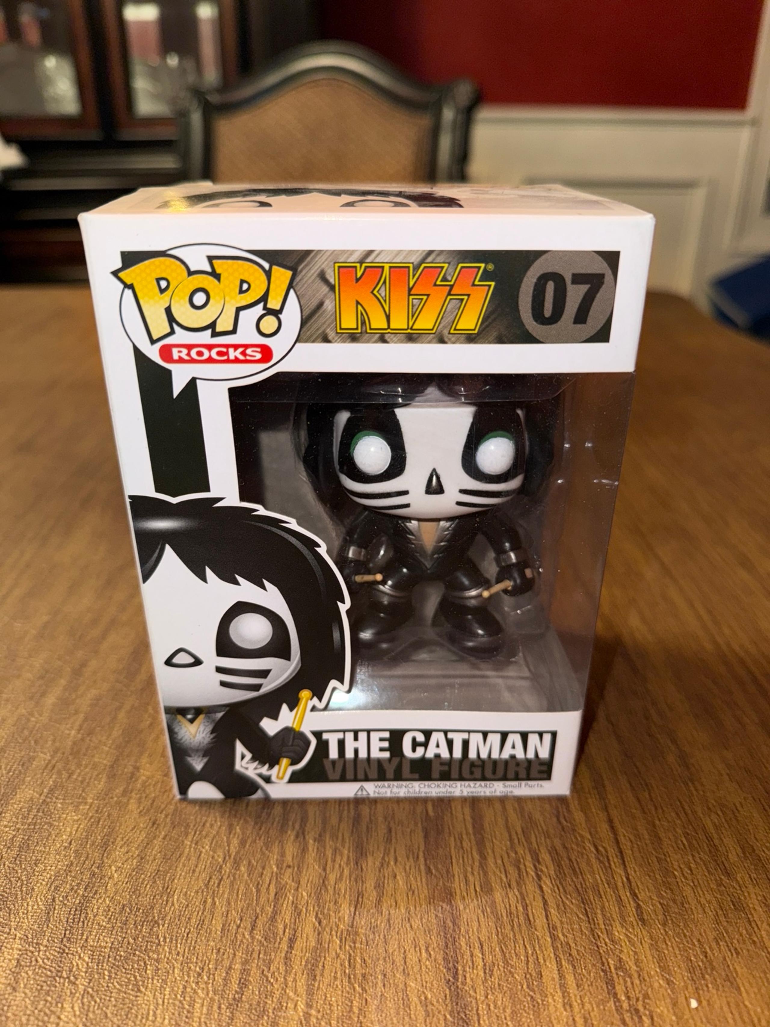 The Catman Funko Pop KISS Rocks Vaulted 07