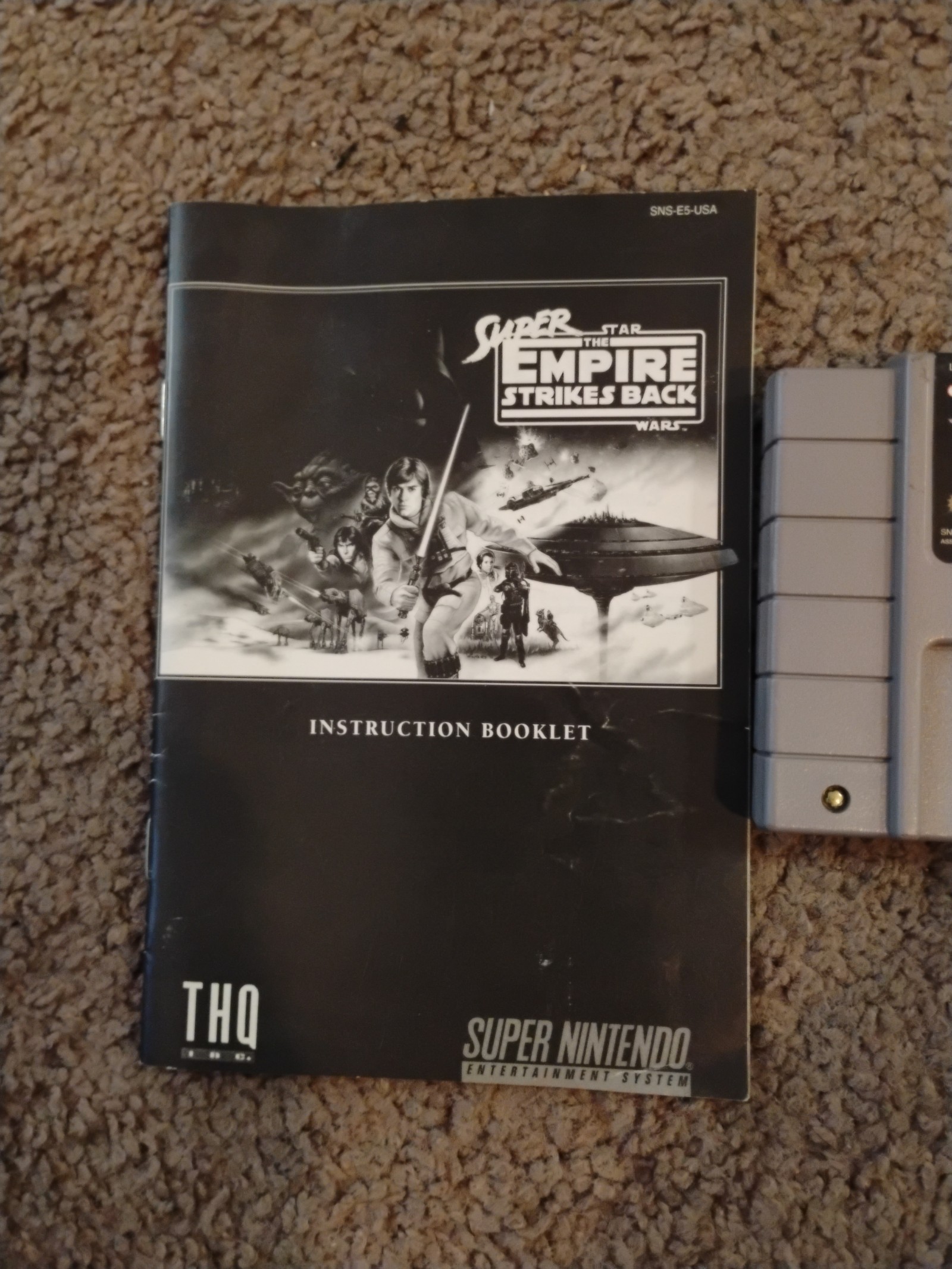 Star wars the empire strikes back SNES