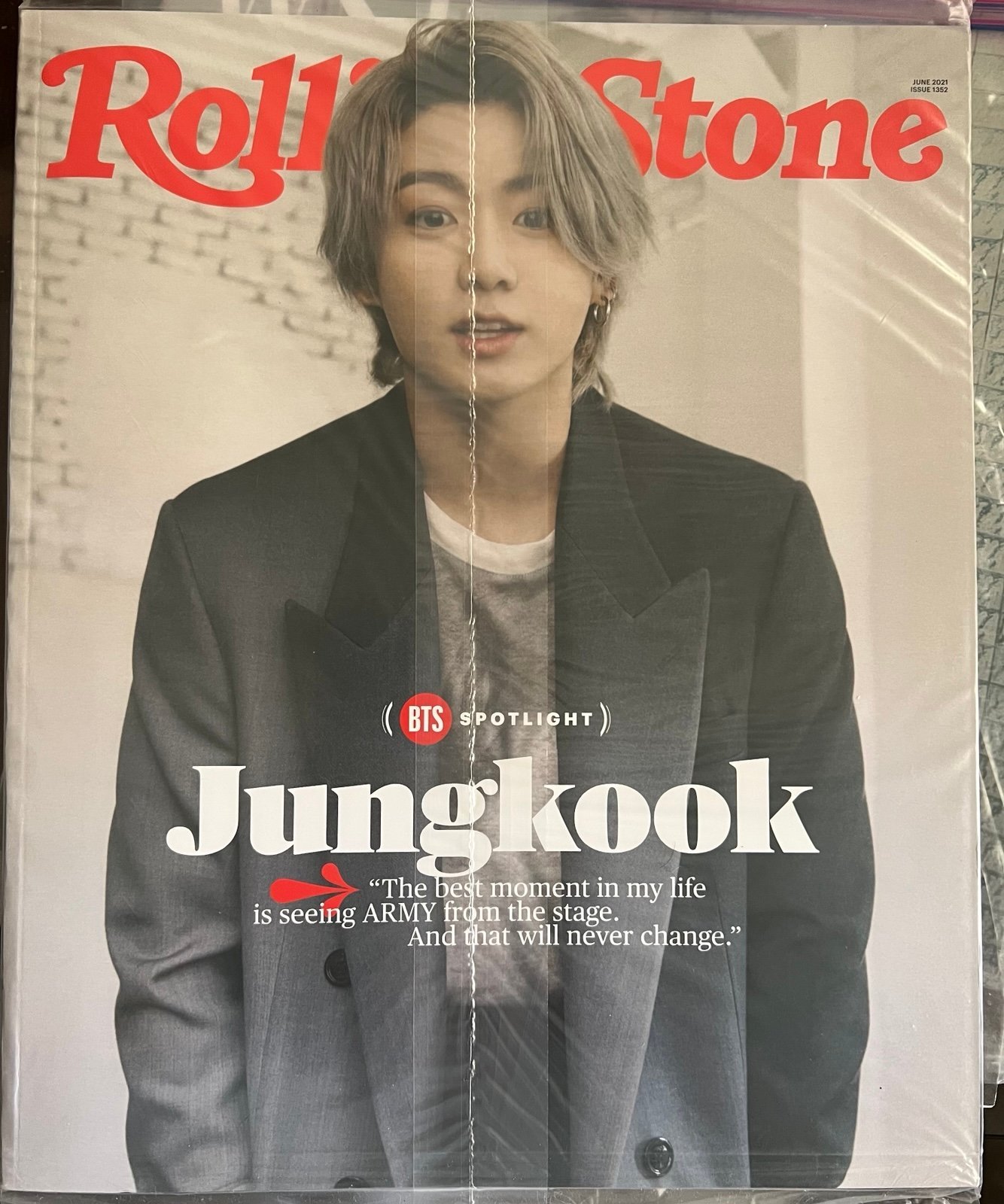 NEW BTS Rolling Stone Collectors Limited Edition June 2021