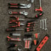 219-Piece Premium Tool Kit with 16 inch Tool Bag, Steel Home Repairing Tools