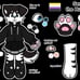 Husky Fursuit Partial (STICKERS NOT INCLUDED)