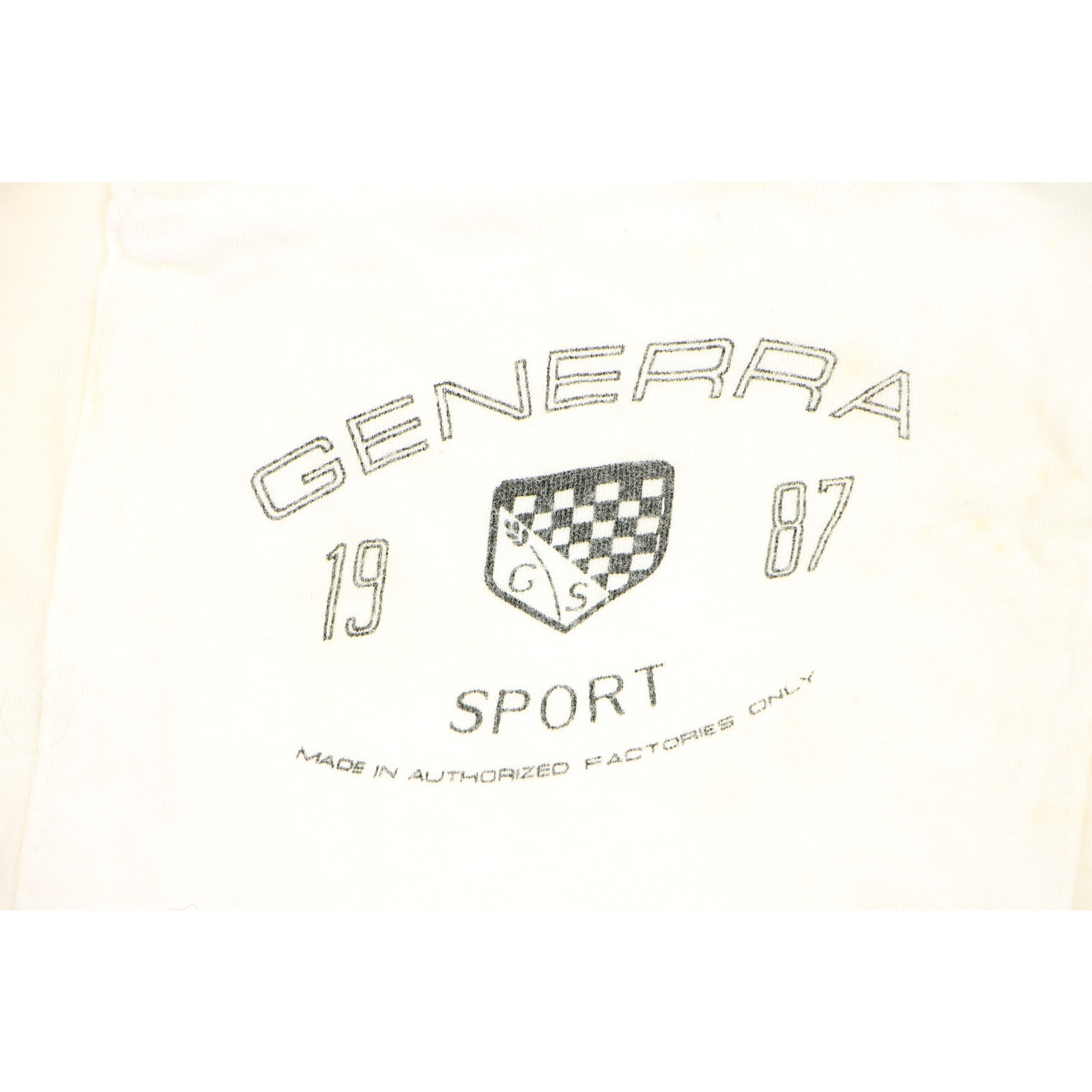 80s Vintage Generra 1987 Sport Pocket Tee T Shirt