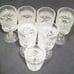 Vintage hexford goblets set