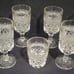 Vintage hexford goblets set