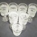 Vintage hexford goblets set