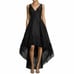 Betsy & Adam Hi-Lo Evening Gown