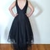Betsy & Adam Hi-Lo Evening Gown