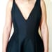 Betsy & Adam Hi-Lo Evening Gown