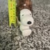 VTG Snoopy Peanuts Chocolate Ice Cream Cone Piggy Coin Bank Junk Food Japan RARE