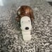 VTG Snoopy Peanuts Chocolate Ice Cream Cone Piggy Coin Bank Junk Food Japan RARE